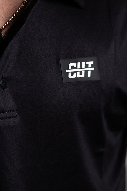 Deep Topo Black Polo
