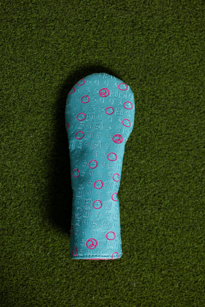 Scorecard Teal Fairway Cover