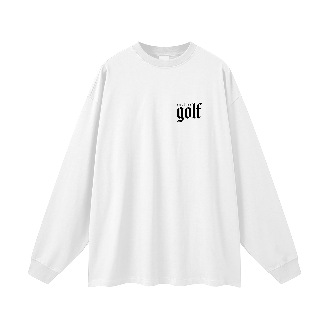 "Ball Is Life" White Oversized Unisex Long Sleeve