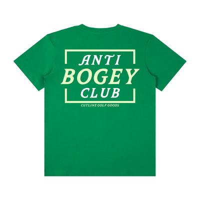 "Anti Bogey Club" Dark/Lime Classic Crew Neck