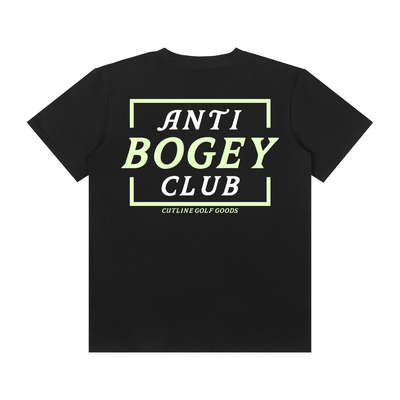 "Anti Bogey Club" Dark/Lime Classic Crew Neck