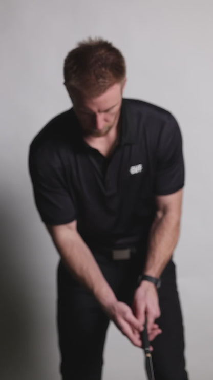 Deep Topo Black Polo