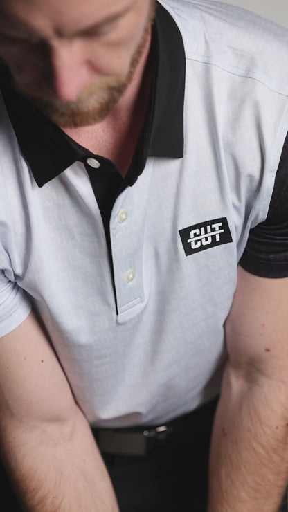 GOLF Pattern Off White Polo
