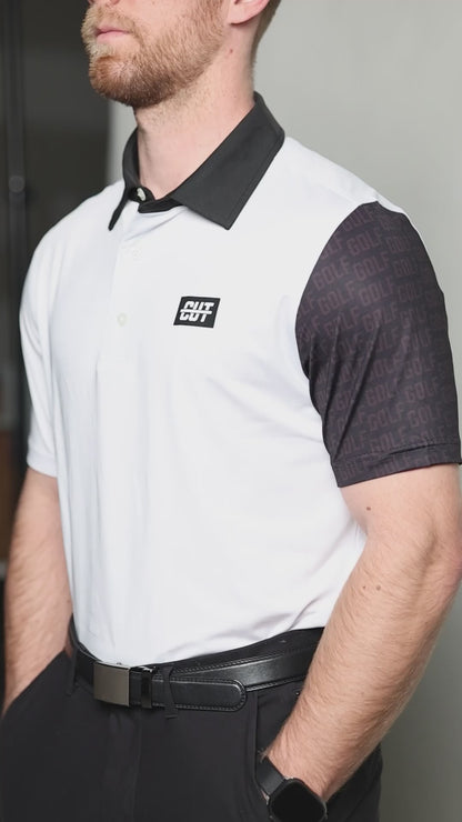 GOLF Arm Whiteout Polo